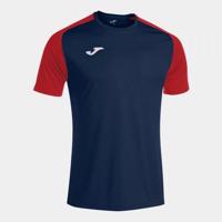 Joma Academy IV Short Sleeve T-Shirt Navy Red S