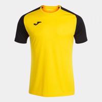 Joma Academy IV Short Sleeve T-Shirt Yellow Black S