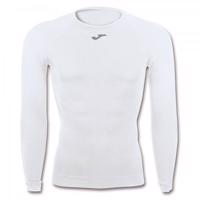 Joma Brama Classic Seamless T-Shirt White L/S L-XL