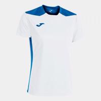 Joma Championship VI Short Sleeve T-Shirt White Royal M