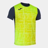 Joma Elite VIII Short Sleeve T-Shirt Navy Fluor Yellow 2XS