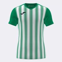 Joma Inter II Short Sleeve T-Shirt Green White L