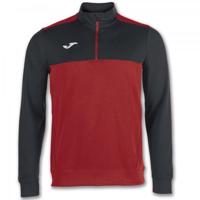 Joma Sweatshirt With Zip Winner Red-Black 4XS