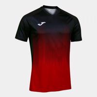 Joma Tiger IV Short Sleeve T-Shirt Red Black XXL