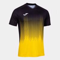 Joma Tiger IV Short Sleeve T-Shirt Yellow Black XXL
