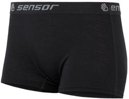 Sensor Merino Active dámské kalhotky s nohavičkou černá L