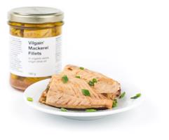 Vilgain Makrela filety v bio extra panenském olivovém oleji 190 g