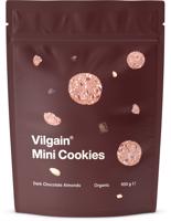 Vilgain Mini Cookies BIO mandle s hořkou čokoládou 100 g