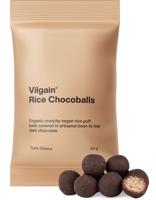 Vilgain Rice Chocoballs BIO hořká čokoláda 50 g