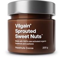 Vilgain Sweet Nuts z aktivovaných ořechů BIO Lískové ořechy s kakaem 200 g
